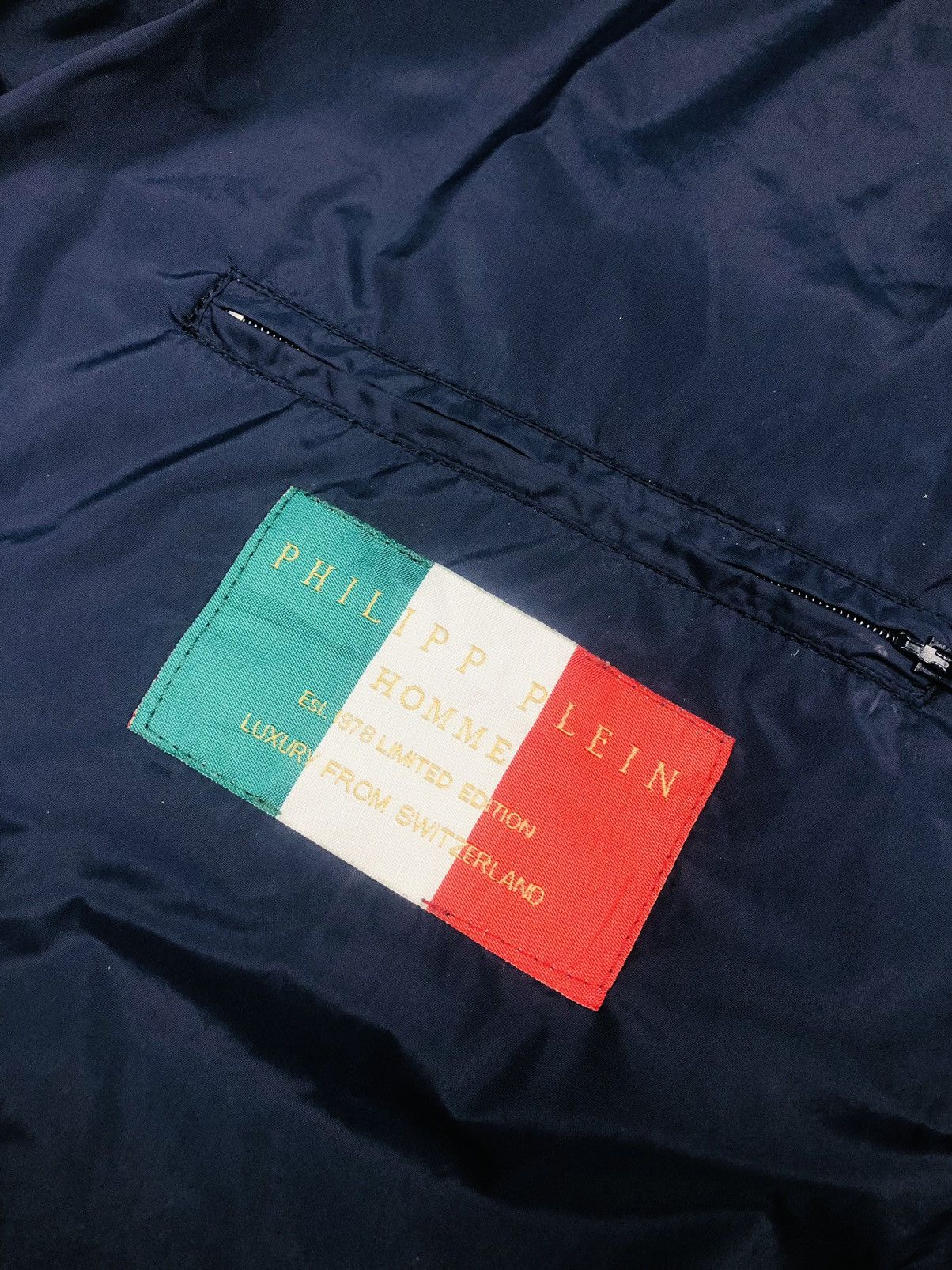 Philipp Plein Philipp Plein Homme Windbreaker Jacket (39) Size US L / EU 52-54 / 3 - 5 Thumbnail