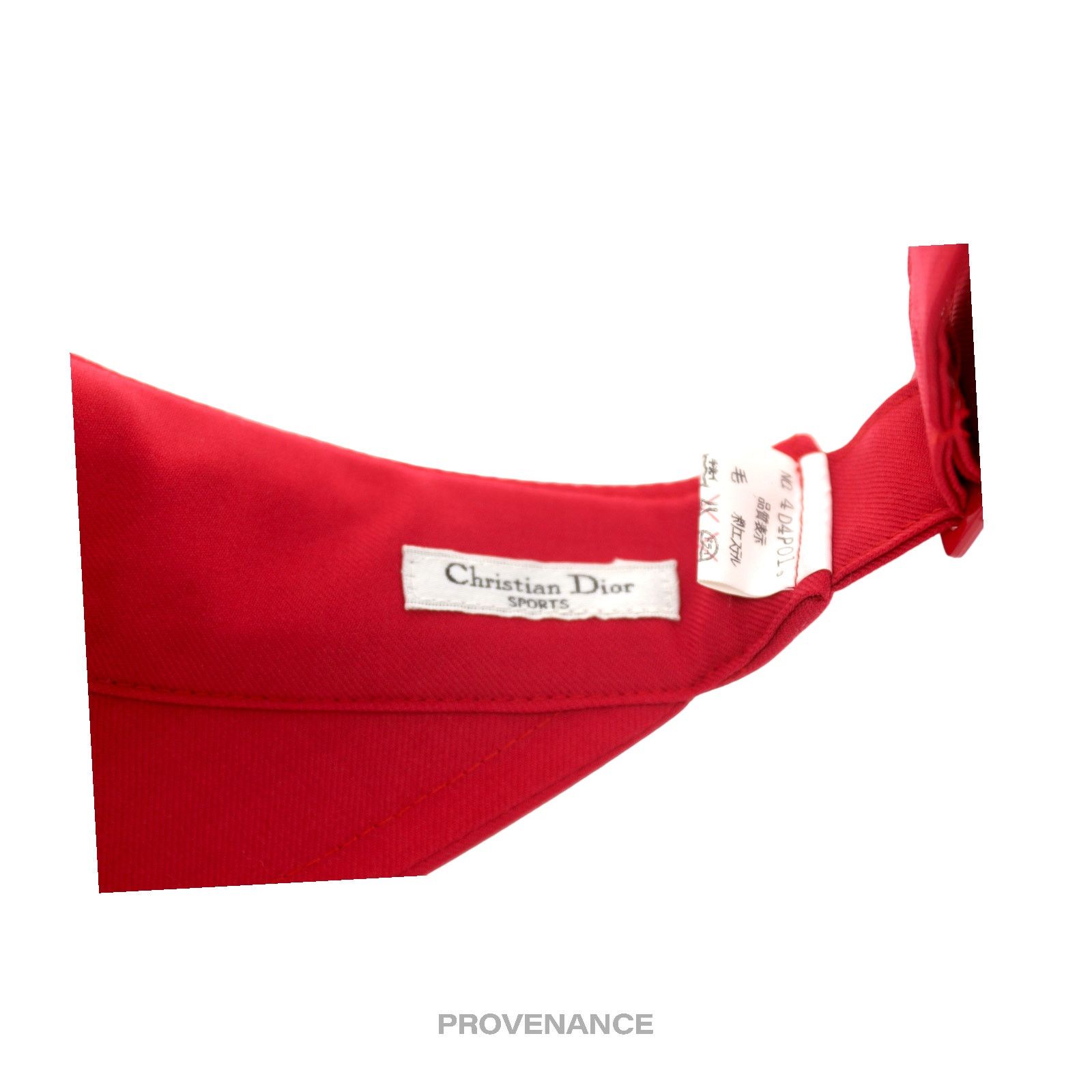 Dior 🔴 Dior CD SPORTS Visor - Red Size ONE SIZE - 7 Thumbnail