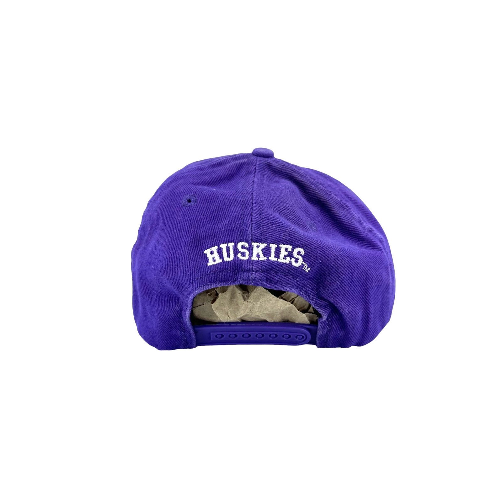 Nike × Vintage Vintage 1990's Nike Washington Huskies Snapback Hat Size ONE SIZE - 3 Thumbnail