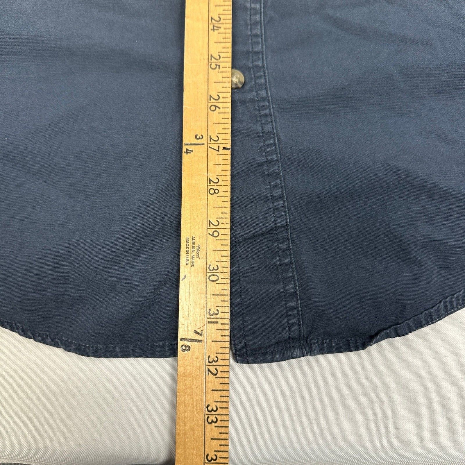 Carhartt Vintage Carhartt Men's L Tall Work Shirt Button Up Navy Size US L / EU 52-54 / 3 - 7 Thumbnail