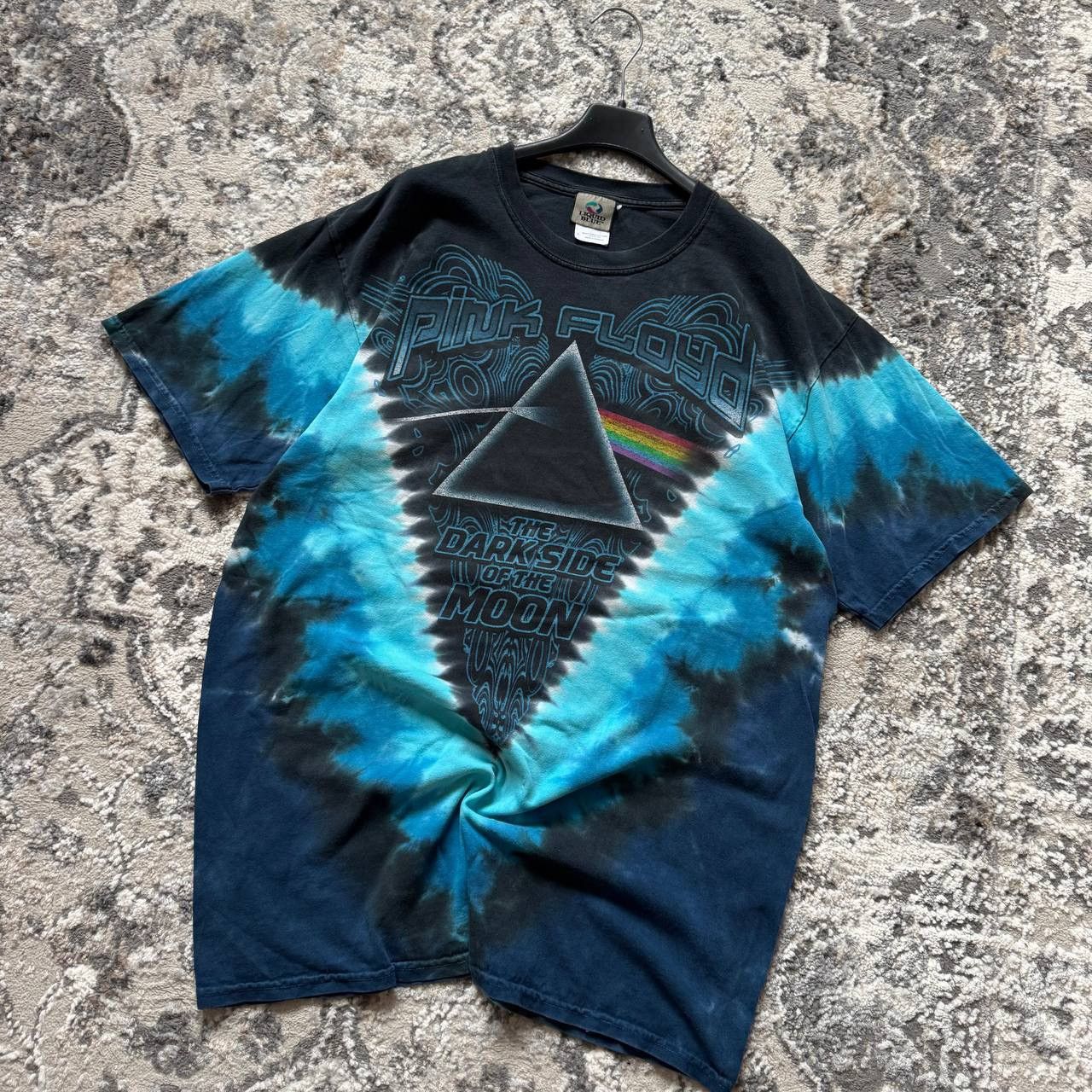 Pink Floyd Liquid Blue Pink Floyd Dark Side of The Moon T-Shirt Size US L / EU 52-54 / 3 - 3 Thumbnail