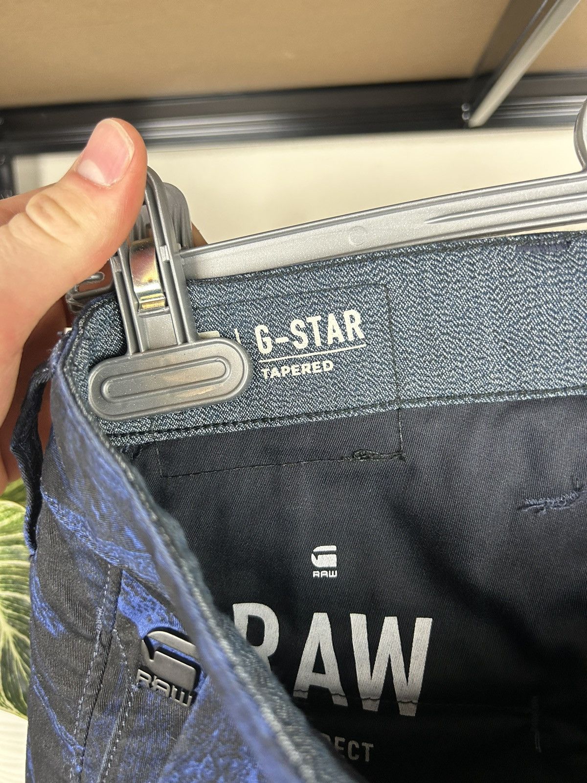 G-Star 32717 G-Star Raw Bronson Zip Tapered Cuffed Jeans sz 28/32 Size US 28 / EU 44 - 11 Thumbnail