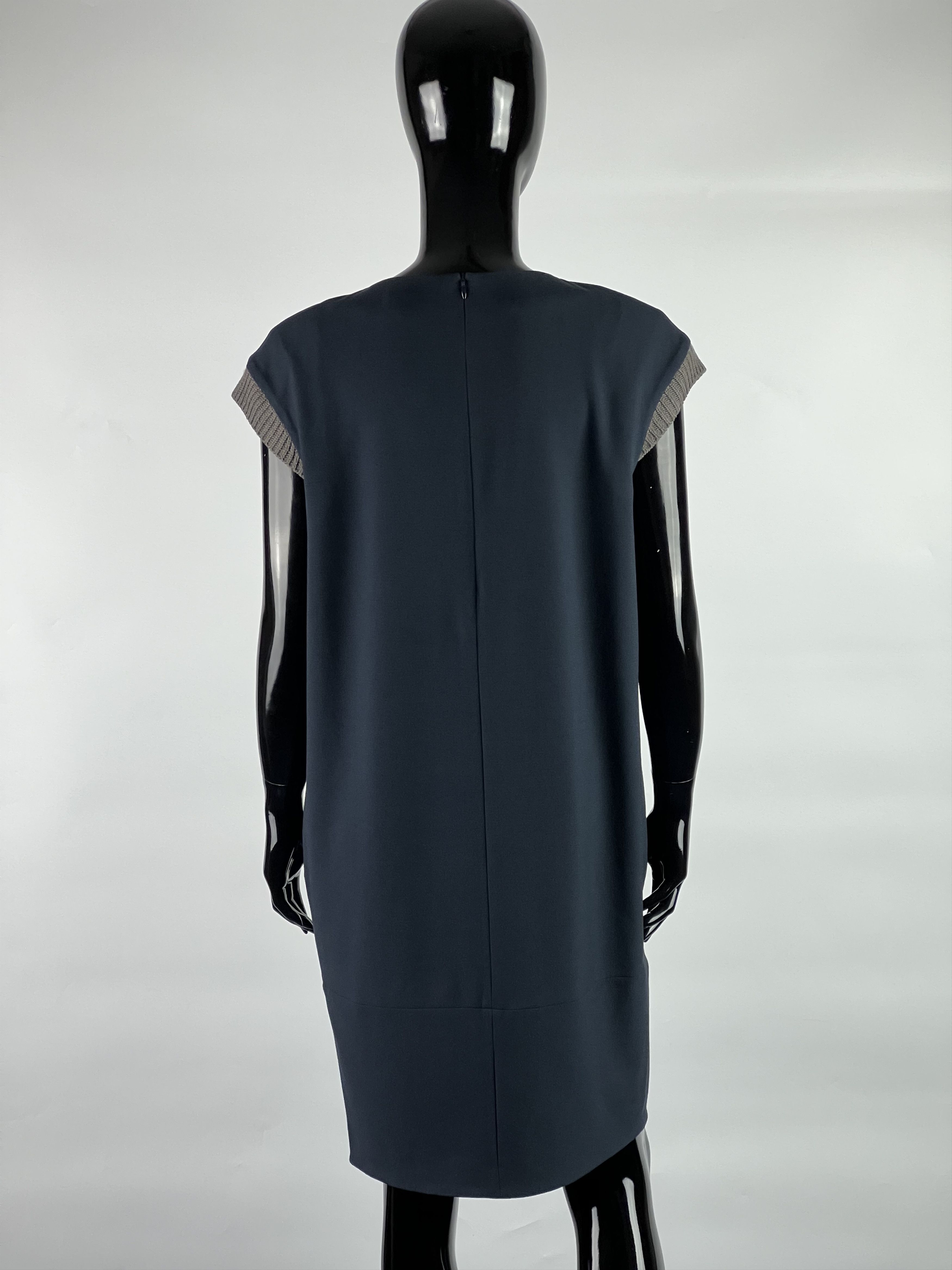 Peserico Peserico Sleeveless Pleated Midi Dress Size IT42 Size M / US 6-8 / IT 42-44 - 3 Thumbnail