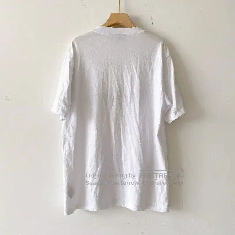 Burberry Burberry Summer White Cotton Logo Men's T. Size US S / EU 44-46 / 1 - 1 Thumbnail