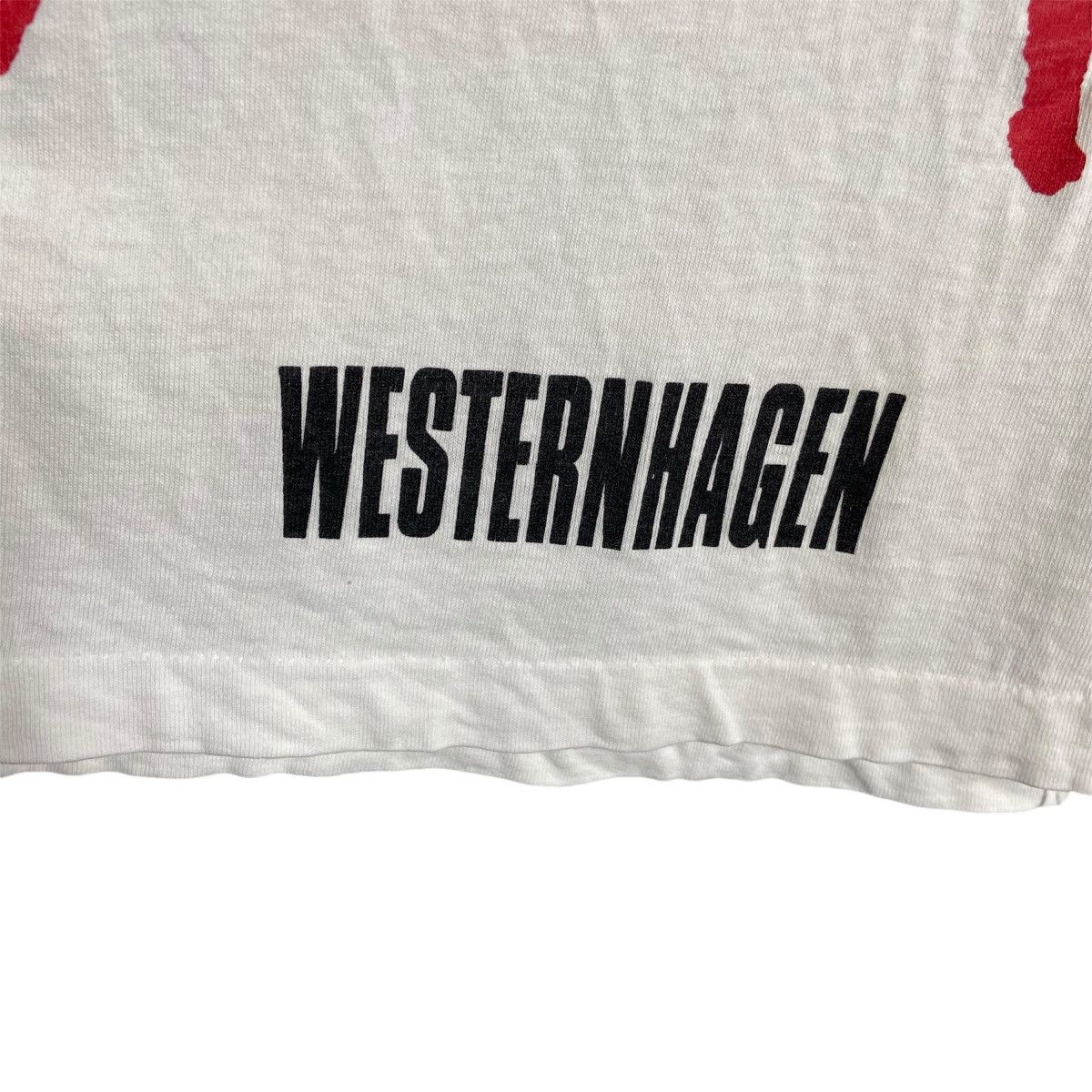 Band Tees × Vintage Vintage 90s Westernhagen Band Tee Size US L / EU 52-54 / 3 - 3 Thumbnail