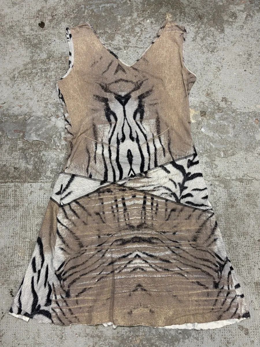 white dress with black stripes Vertical Stripe Maxi Dress- Black & White Large main image 0