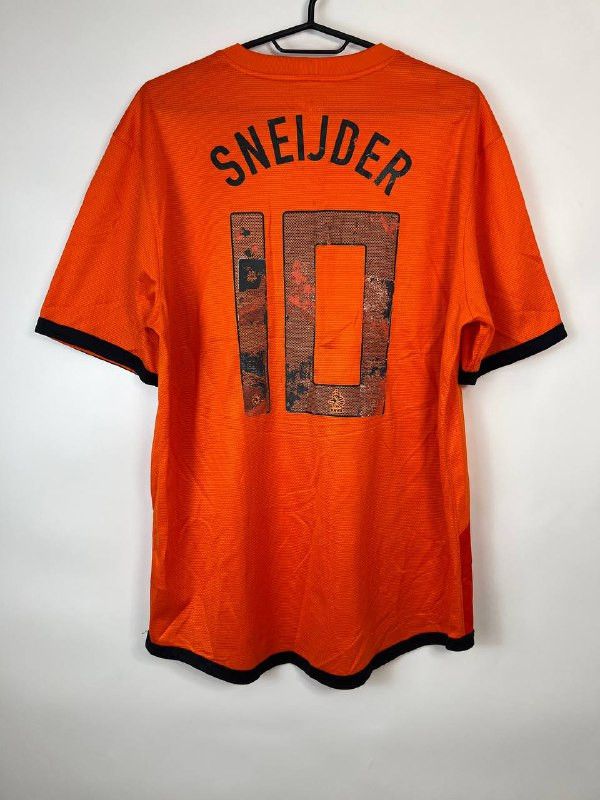 Nike NETHERLANDS 2014 HOME SHIRT SNEIJDER #10 SOCCER NIKE SIZE L Size US L / EU 52-54 / 3 - 6 Thumbnail