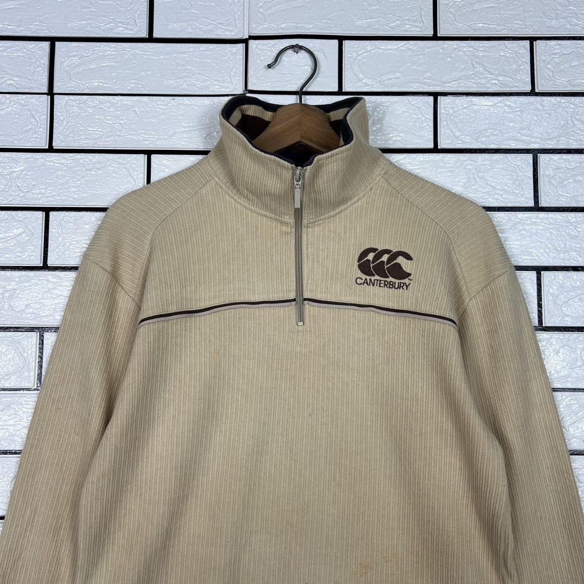 Canterbury of New Zealand Vintage CANTERBURY Half Zipper Turtleneck Sweater #3997-C182 Size US M / EU 48-50 / 2 - 2 Thumbnail