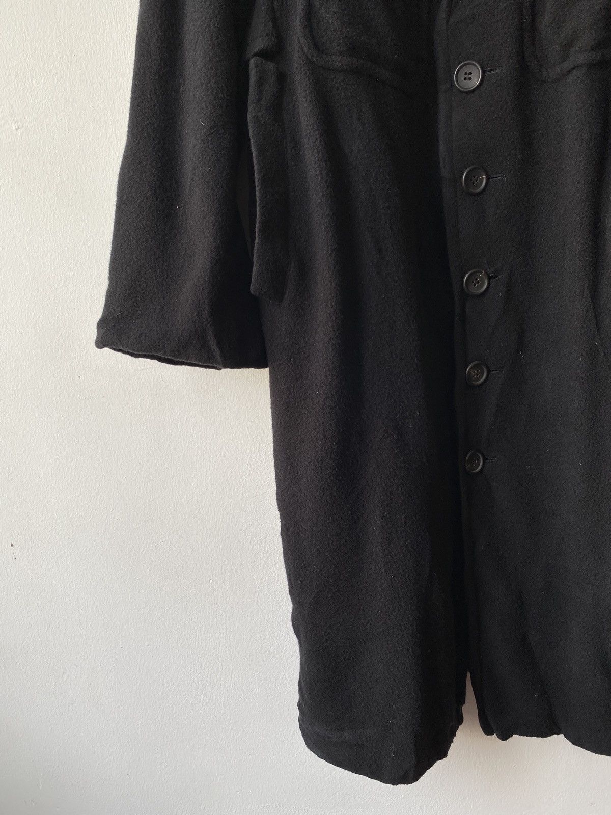 Yohji Yamamoto Y’s Yohji Yamamoto Wool Long Coat Size US XL / EU 56 / 4 - 6 Thumbnail