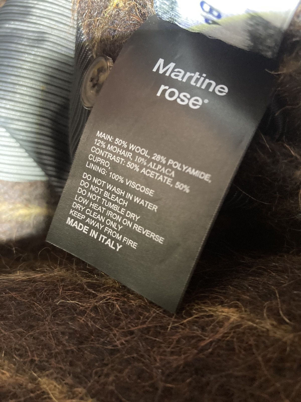 Martine Rose New AW24 Martine Rose Wool Gold Stripe Sleeves Overcoat 2024 Size US M / EU 48-50 / 2 - 10 Thumbnail