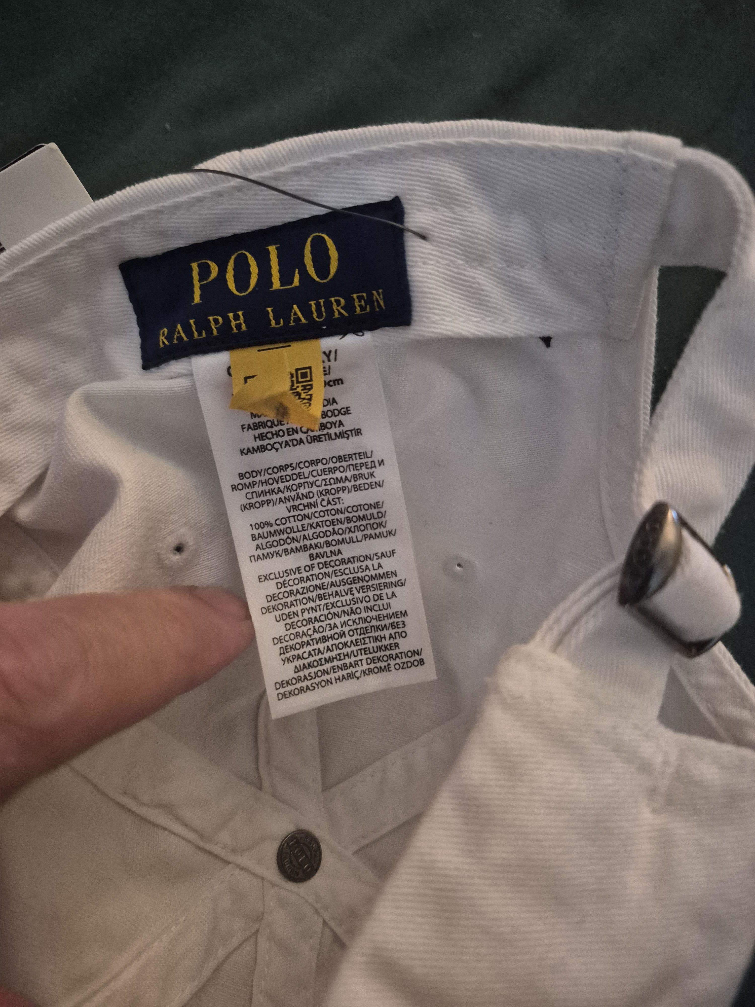 Polo Ralph Lauren Ralph Lauren Polo Hat White BNWT Size ONE SIZE - 6 Thumbnail