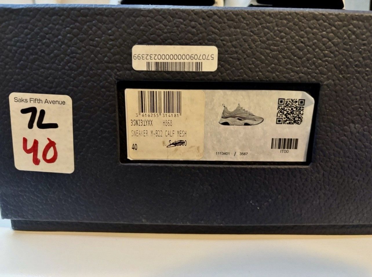 Dior Dior b22 grey Size US 7 / EU 40 - 9 Thumbnail