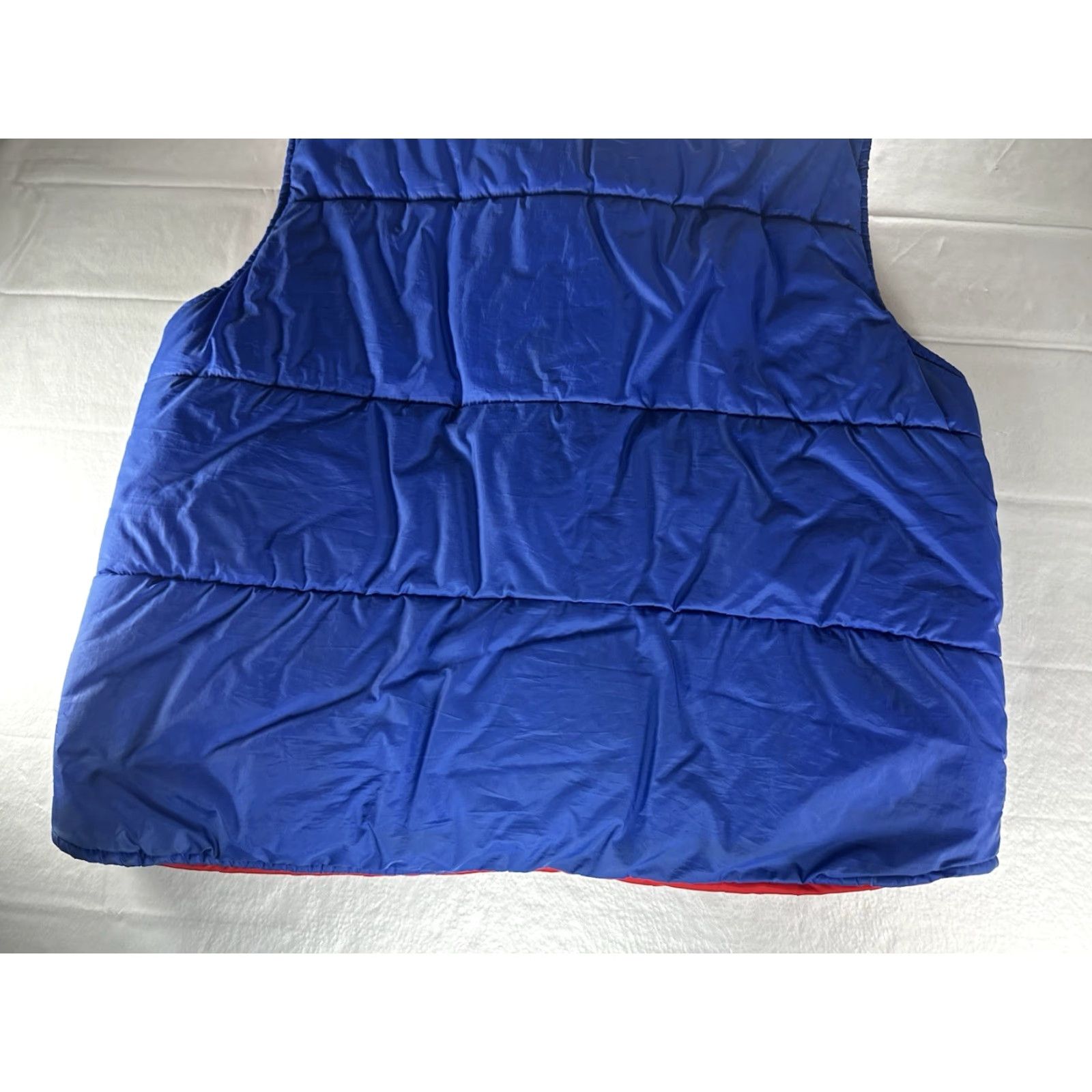 Vintage VINTAGE Montgomery Ward Down Puffer Vest Men’s XL Blue Snaps Front Size US XL / EU 56 / 4 - 5 Thumbnail