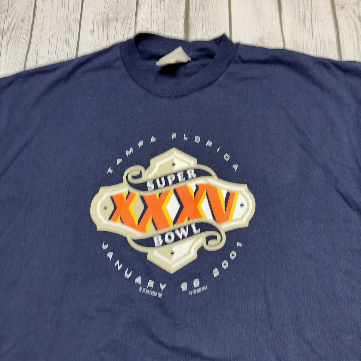 Lee × NFL × Vintage Vintage Super Bowl XXXV tee Size US XXL / EU 58 / 5 - 3 Thumbnail