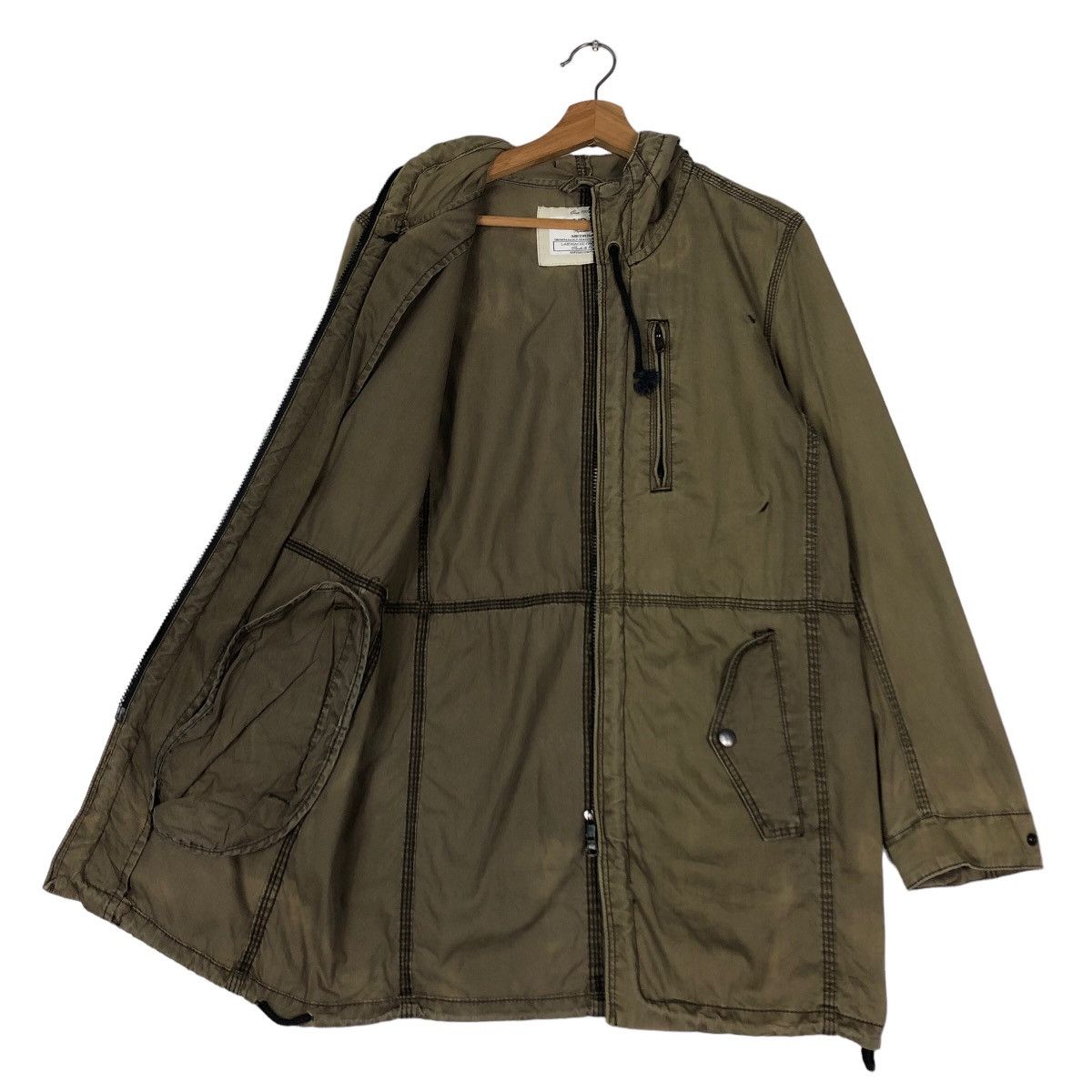 Japanese Brand 🔥Vtg Military Design Cargo Jacket Poxket Icca Issey Miyake Size US M / EU 48-50 / 2 - 12 Thumbnail
