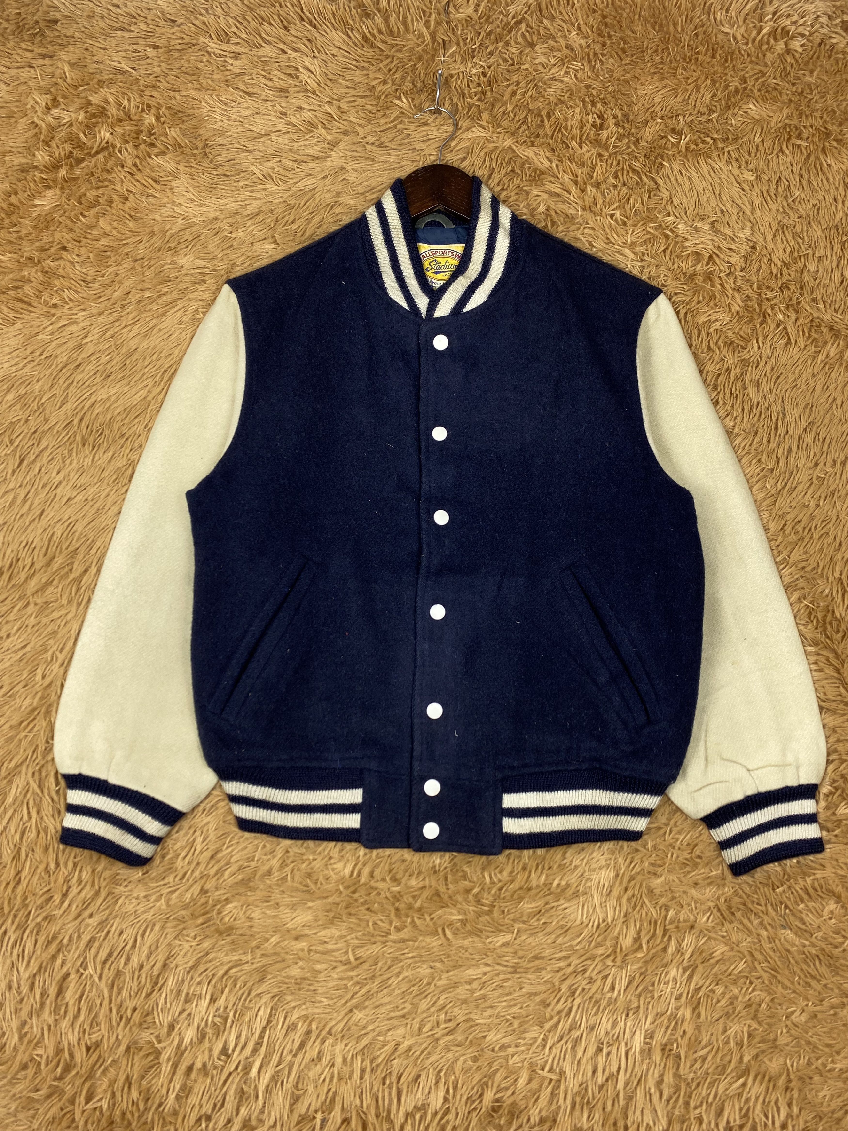 MLB Vintage Stadium Jacket Varsity Jacket DJ0345 Size US M / EU 48-50 / 2 - 1 Thumbnail