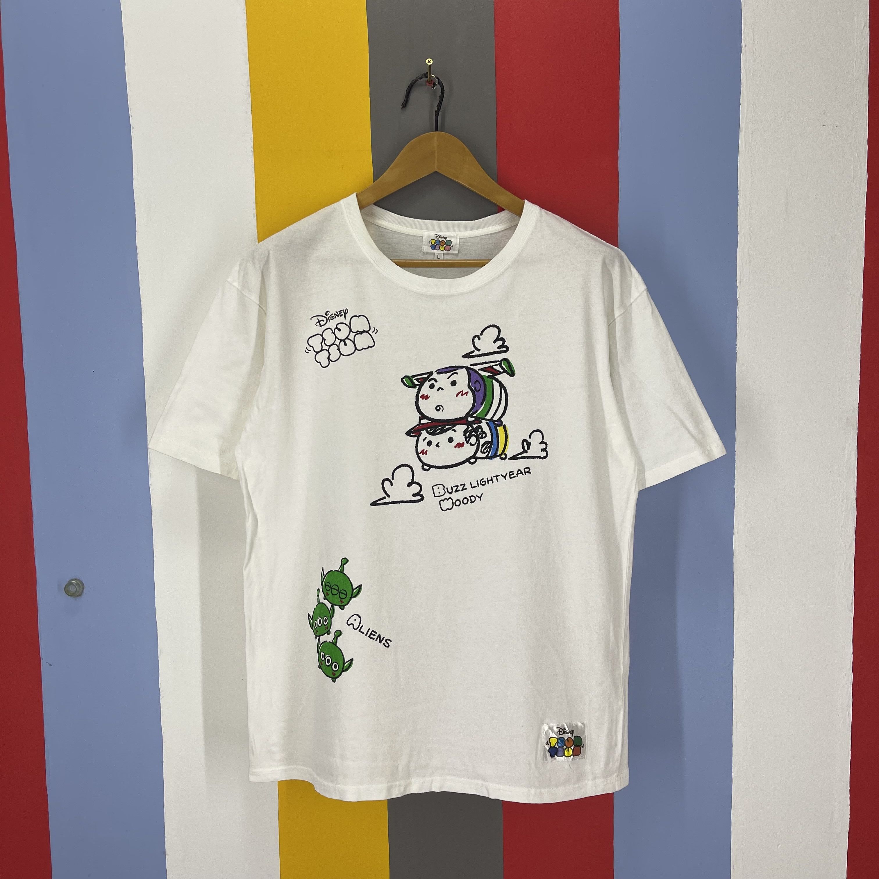 Disney BUZZ LIGHTYEAR Crew Neck T Shirt #1748/07 Size US L / EU 52-54 / 3 - 1 Thumbnail
