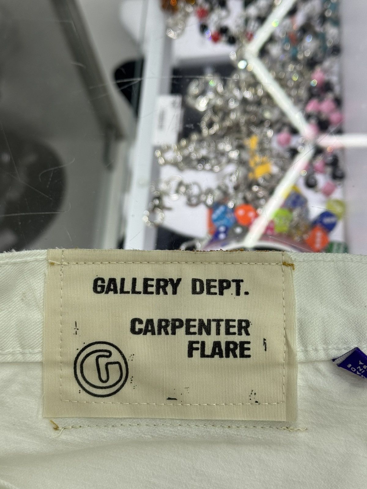 Gallery Dept. Gallery Dept LE BAR DÉ MUSIC DE LA GALERIE Painted Flares Size US 32 / EU 48 - 7 Thumbnail