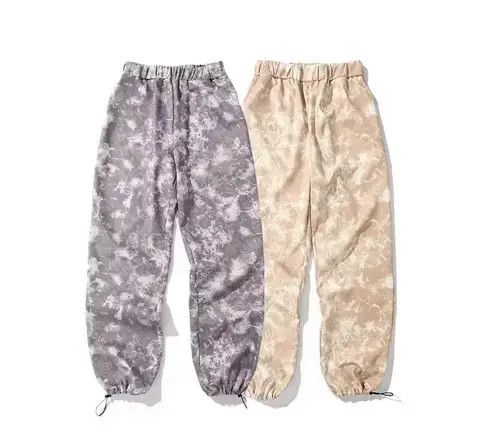 Ts(S) 21SS Indigo Union Japan Grey Tie Dyed Printed Jogger Pants Size US 32 / EU 48 - 3 Thumbnail