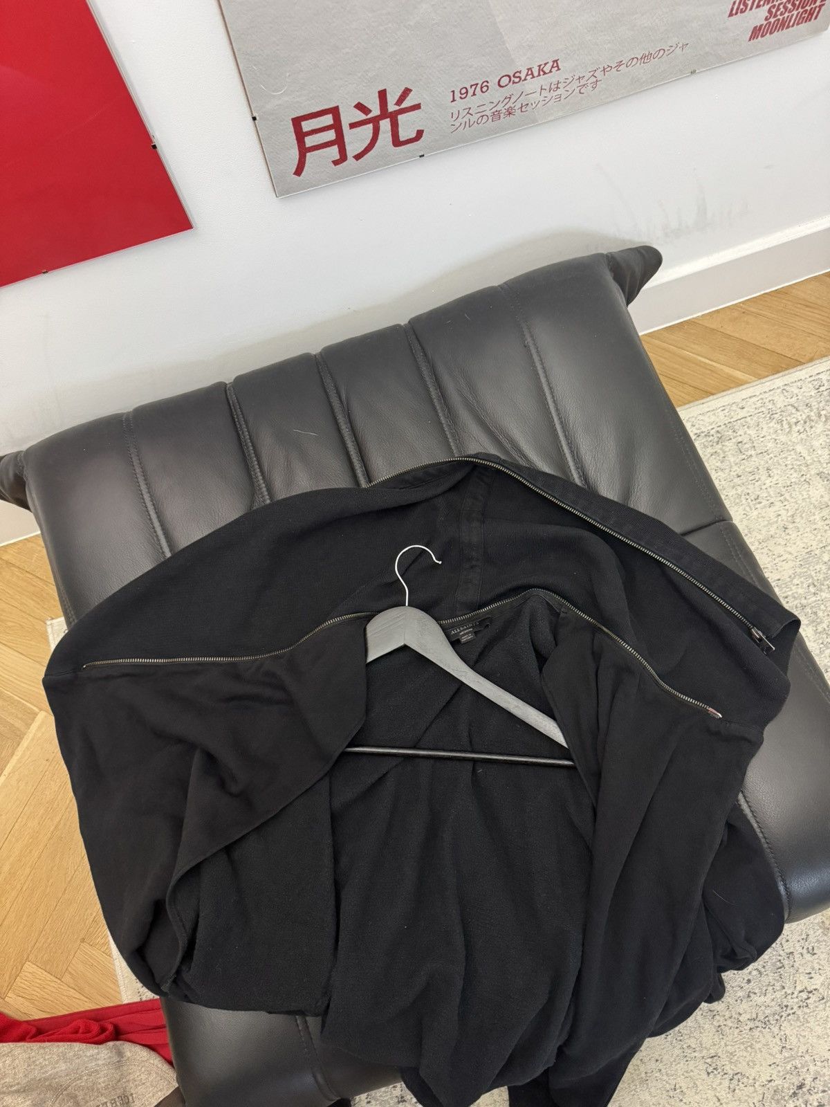 Allsaints Avant Garde Zip Hoodie Allsaints Rick Owens Style Zips Rare Size US M / EU 48-50 / 2 - 4 Thumbnail