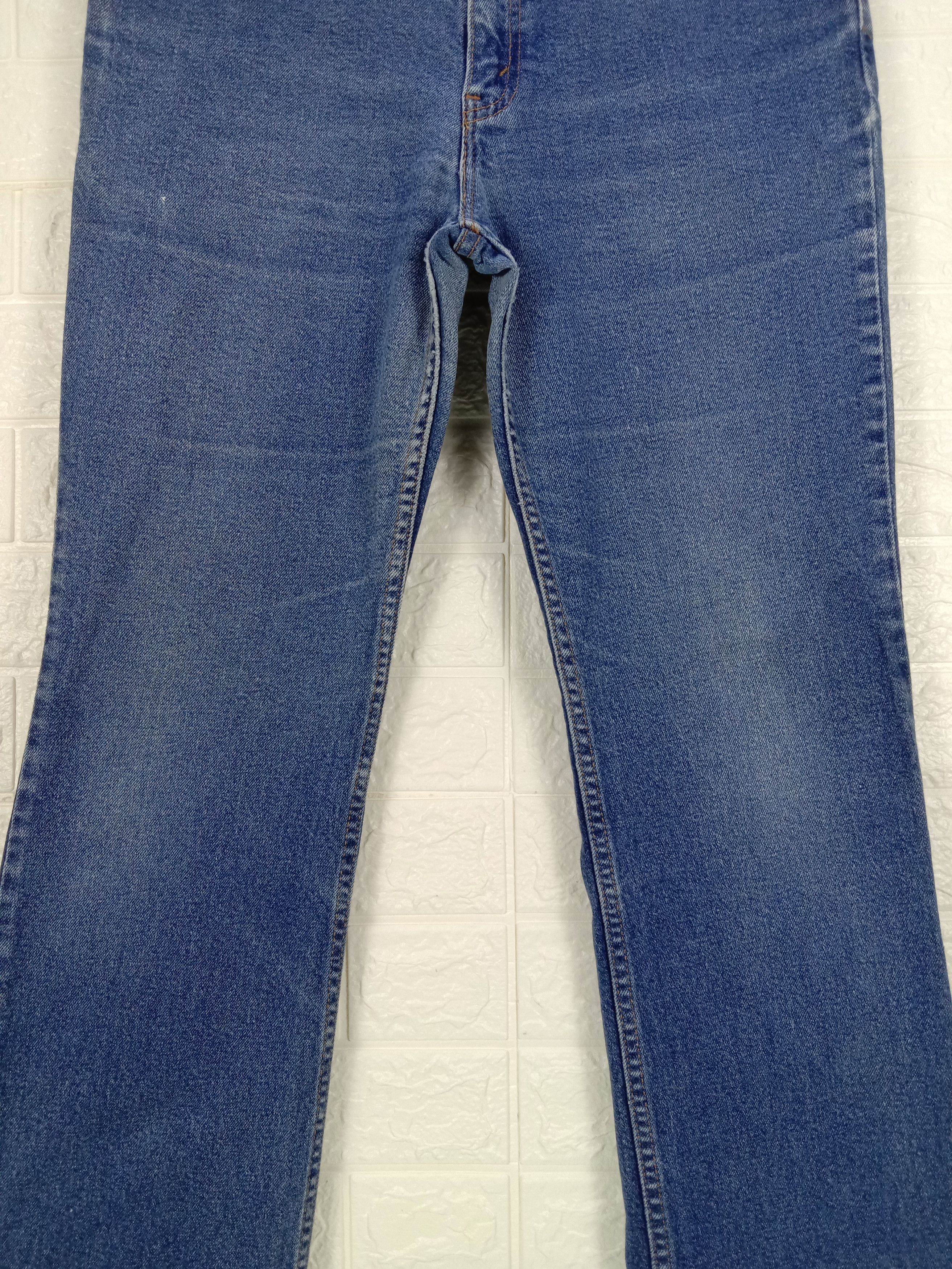 Levi's Vintage 90s Levi's 517 Flare Jeans Blue Wash Denim Size 32" / US 10 / IT 46 - 3 Thumbnail