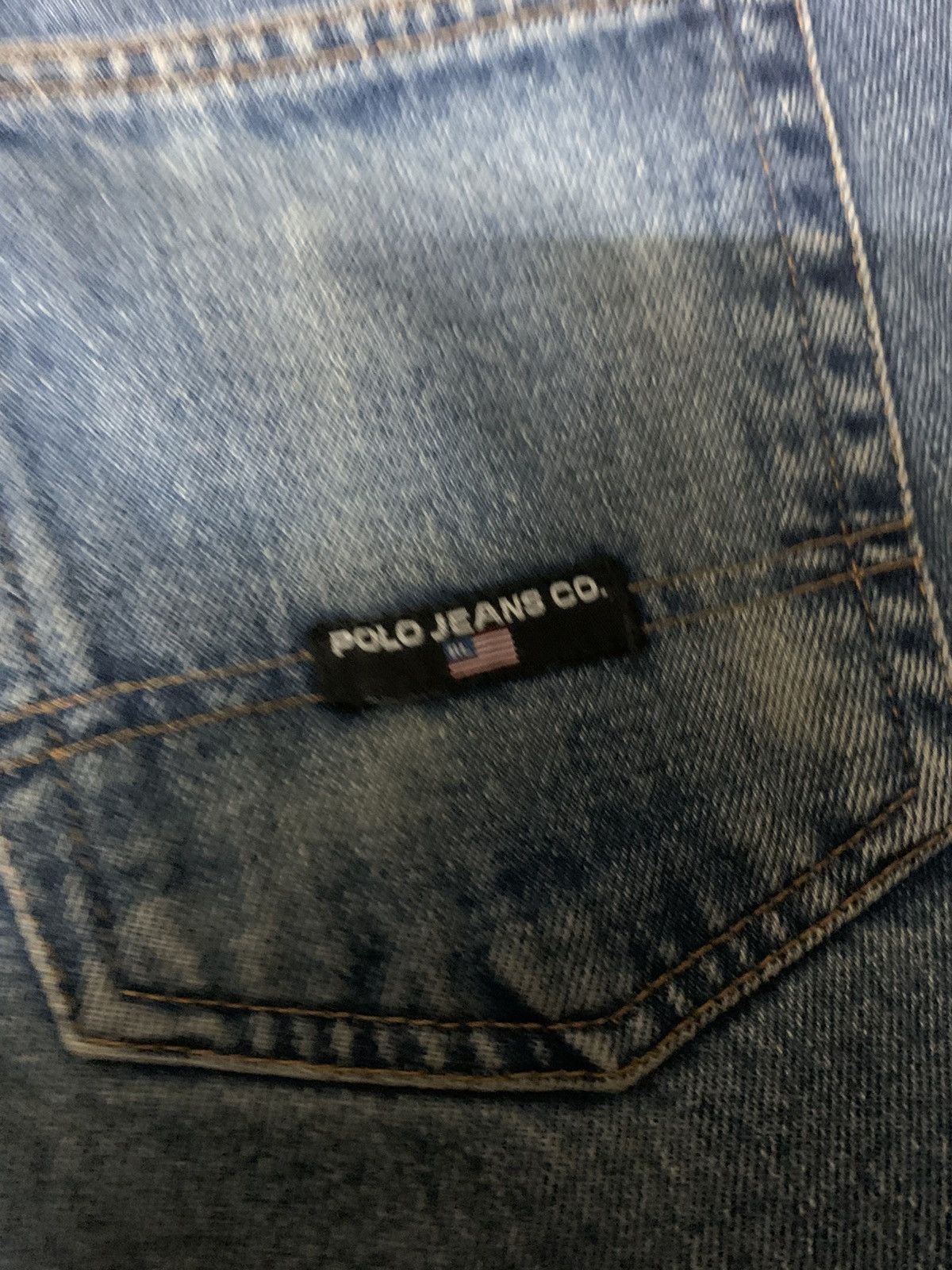 Polo Ralph Lauren × Vintage Vintage polo Ralph Laurent wide jean Size US 30 / EU 46 - 4 Thumbnail