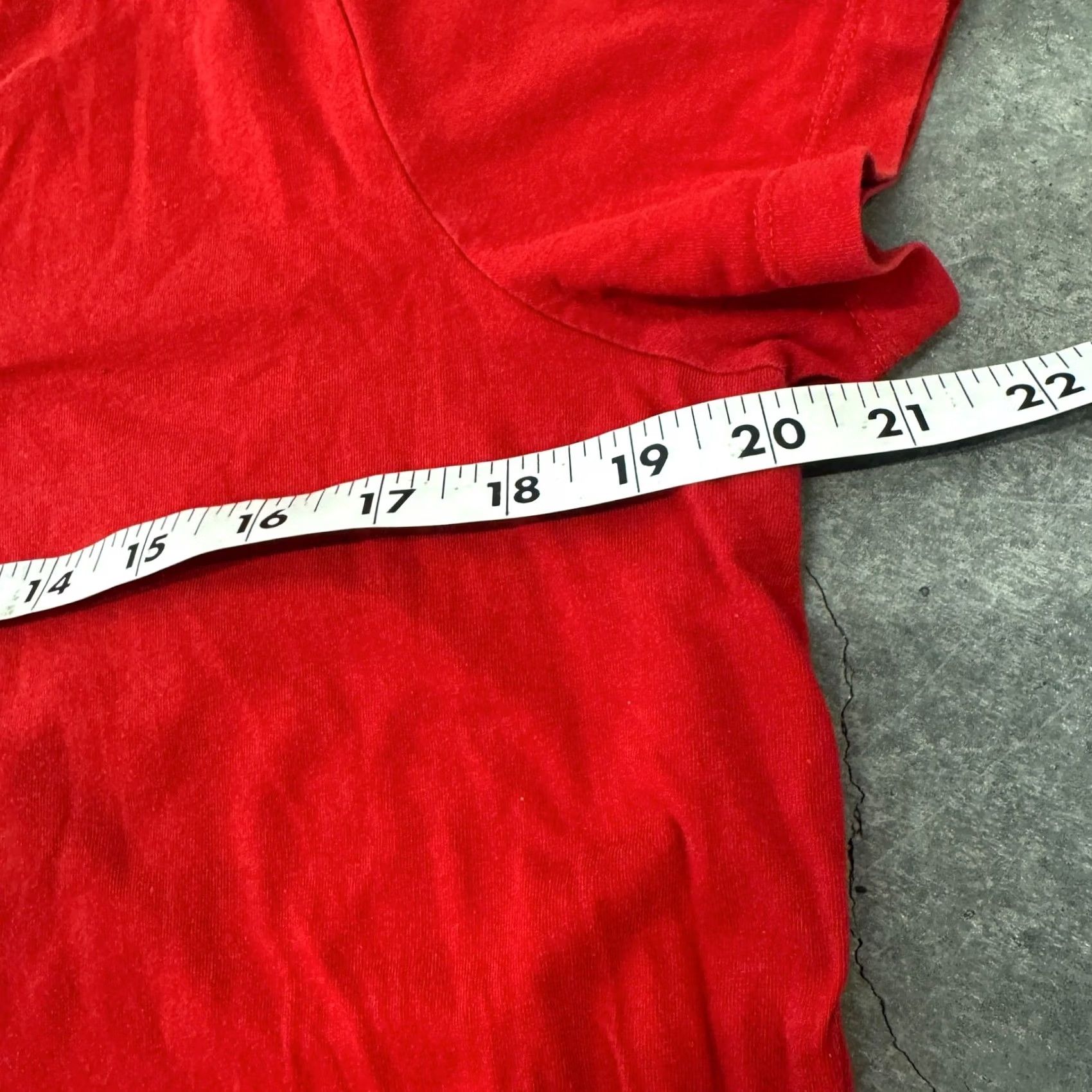 Vintage VINTAGE Nebraska Huskers Mcbling University Rhinestone Red Graphic Tee XL Women Size XL / US 12-14 / IT 48-50 - 4 Thumbnail