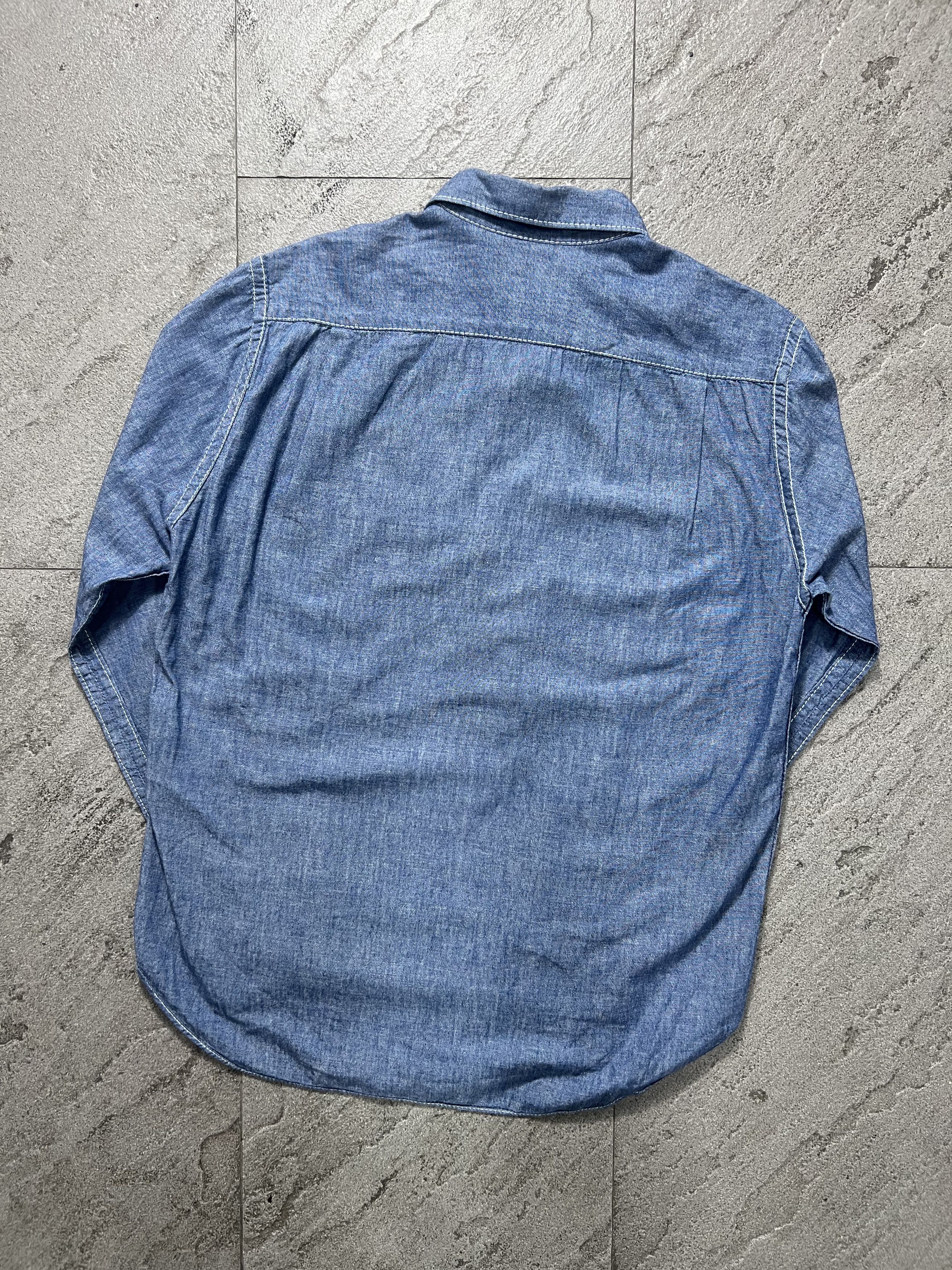 Comme des Garcons Comme des Garçons Homme denim shirt paisley pattern Size US XS / EU 42 / 0 - 2 Thumbnail
