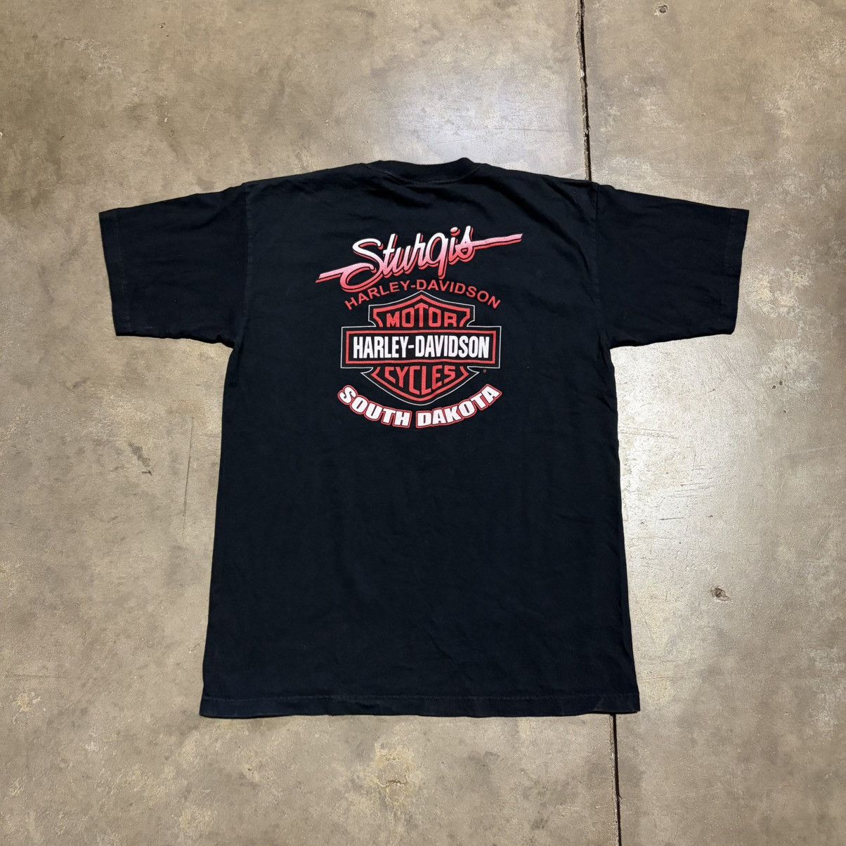 Harley Davidson Vintage Harley Davidson T shirt Black Hills Sturgis Snake Size US L / EU 52-54 / 3 - 7 Thumbnail