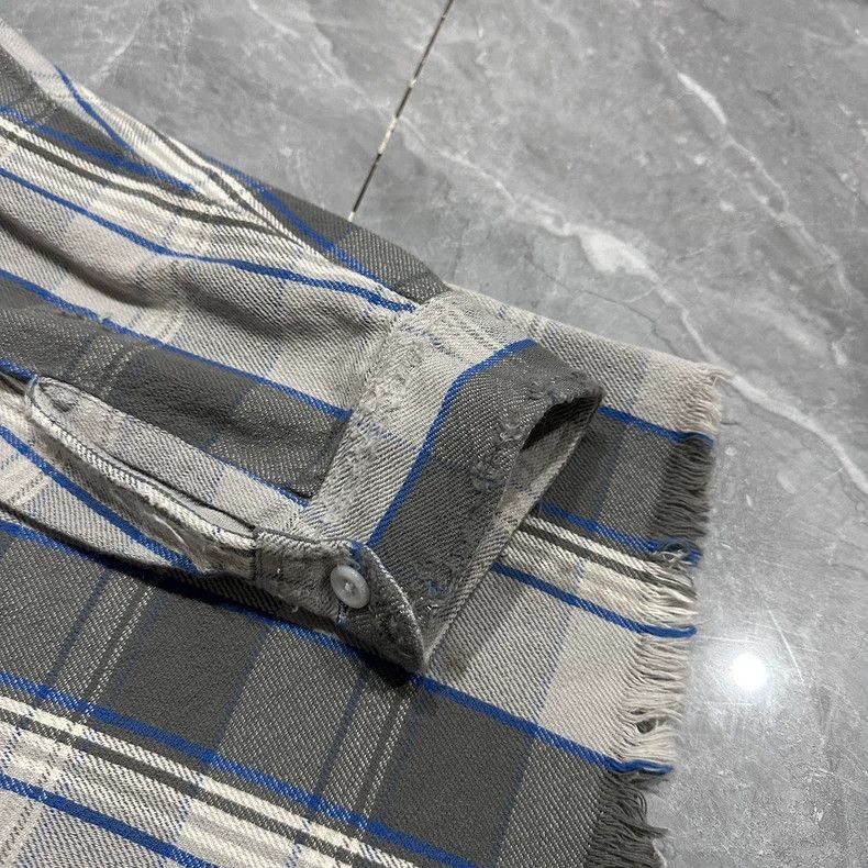 Saint Michael Saint Michael A22 Check Shirt 2502-Nextarrow Size US L / EU 52-54 / 3 - 3 Thumbnail