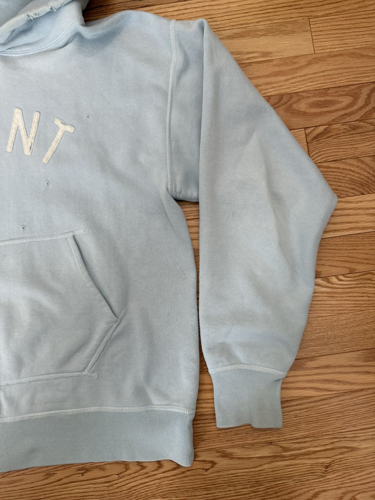 Saint Michael SAINT MICHAEL FELT HOODIE Size US L / EU 52-54 / 3 - 4 Thumbnail