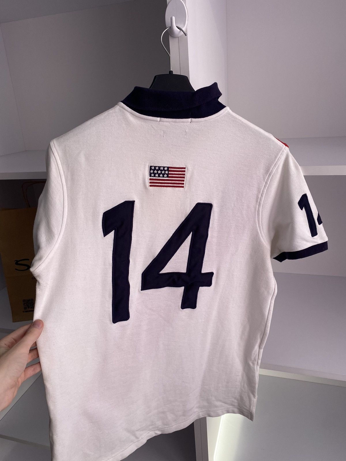 Polo Ralph Lauren × Vintage Vintage Polo Ralph Lauren Chief Keef Style Polo Tee Size US L / EU 52-54 / 3 - 19 Thumbnail