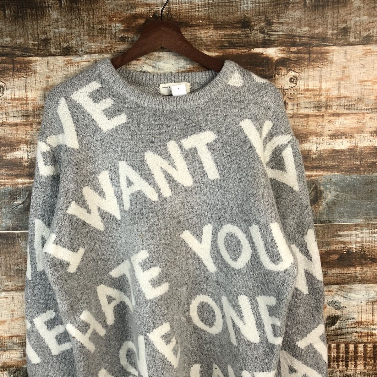 Homespun Knitwear × Japanese Brand DL Vampire Weekend Gray Sweaters #C749 Size US M / EU 48-50 / 2 - 4 Thumbnail