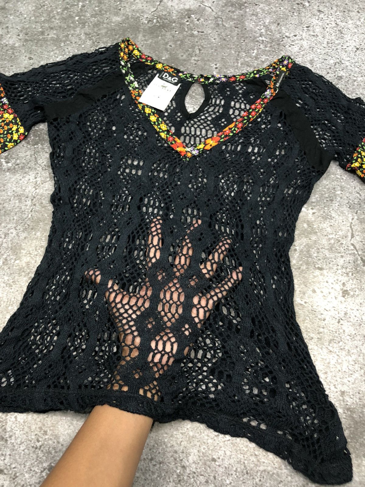 Dolce & Gabbana × Jean Paul Gaultier Dolce & Gabbana Y2K Style Kerennn Abissss Size L / US 10 / IT 46 - 2 Thumbnail