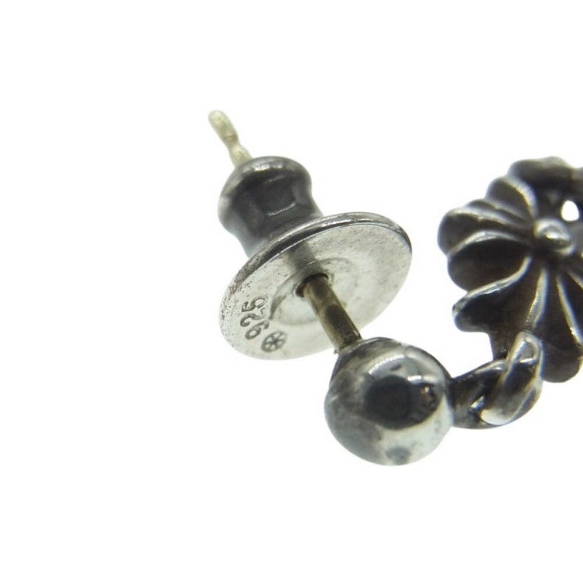 Chrome Hearts Chrome Hearts tiny ECH Plus 3 Drop Earring Size ONE SIZE - 5 Thumbnail