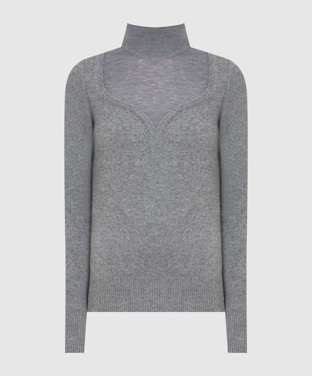 Alexander McQueen o1y0325 Sweater in Grey Size M / US 6-8 / IT 42-44 - 1 Thumbnail
