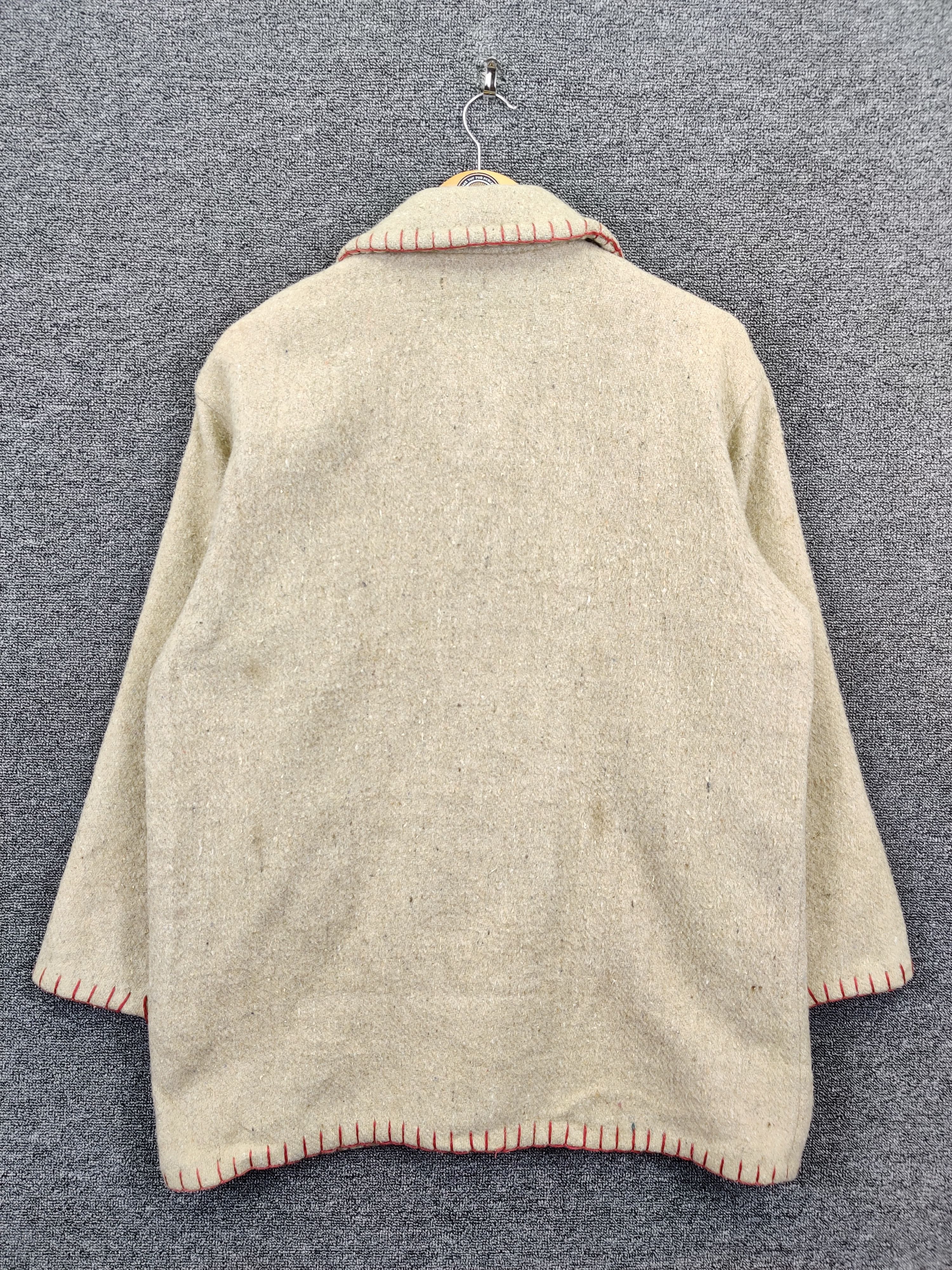 Japanese Brand Michigan Wool Button Ups Jacket Size US M / EU 48-50 / 2 - 6 Thumbnail