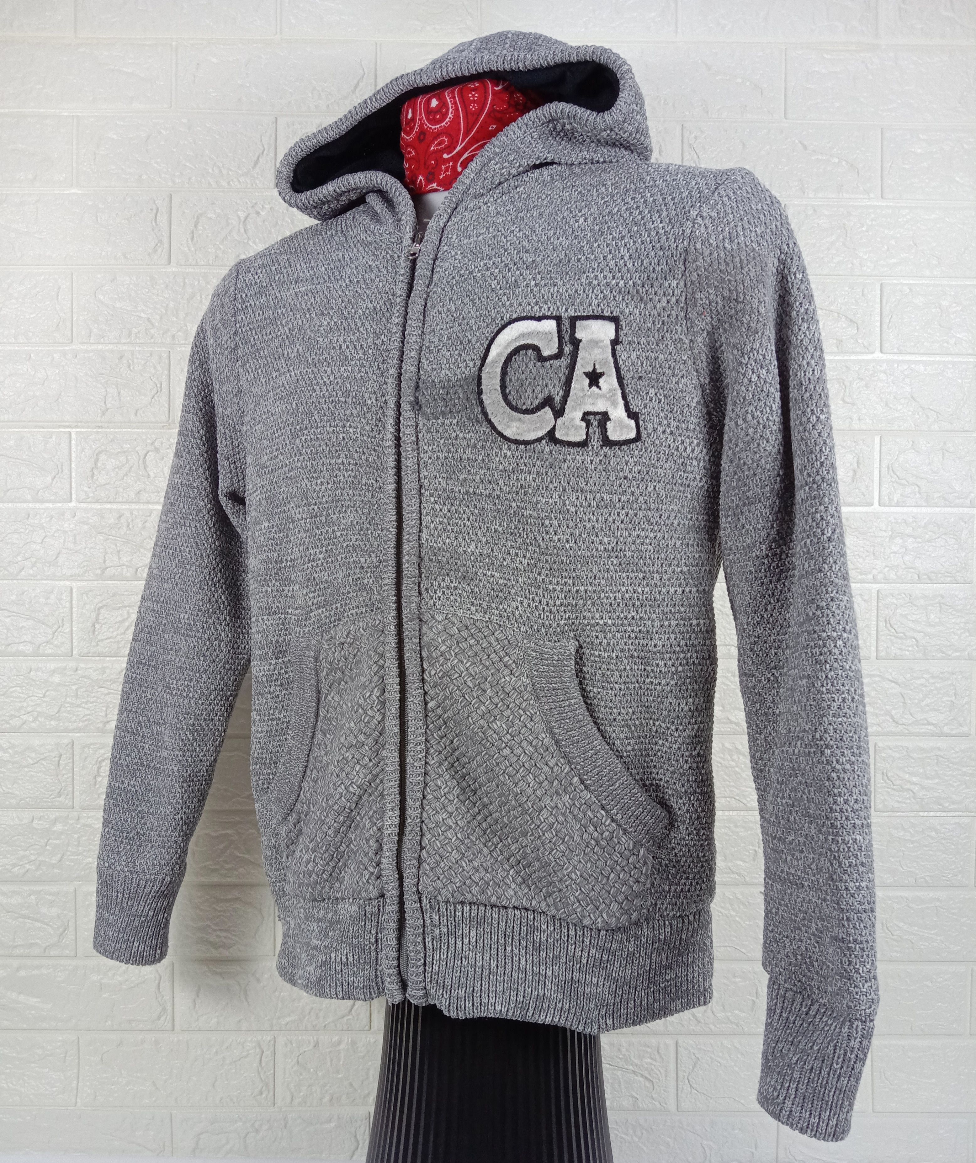 Ocean Pacific Vintage Ocean Pacific Hoodie Zipper Knit Hoodie Size US M / EU 48-50 / 2 - 3 Thumbnail