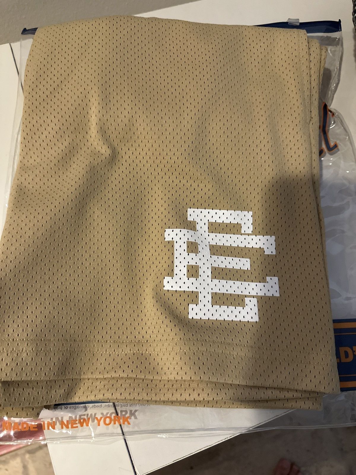 Eric Emanuel Vegas Gold Shorts Grailed