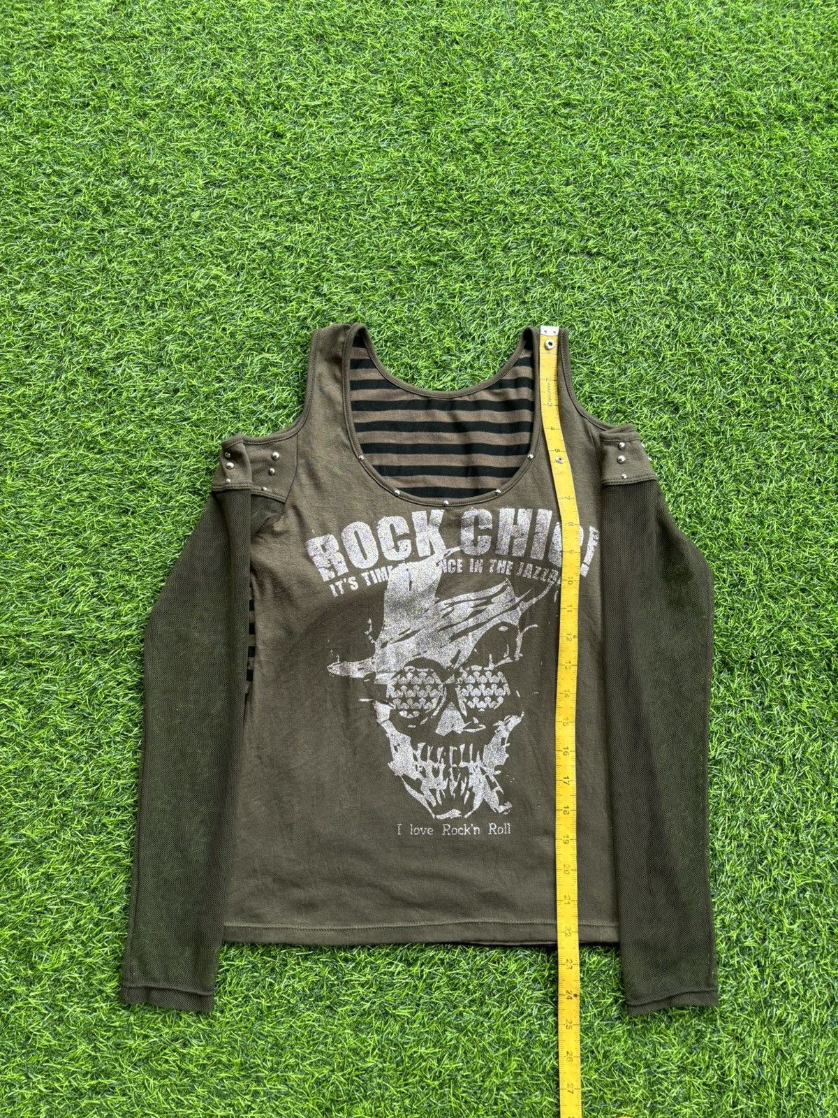 Hysteric Glamour Y2k Rock chic Skull Women's Longsleeve Size M / US 6-8 / IT 42-44 - 12 Thumbnail