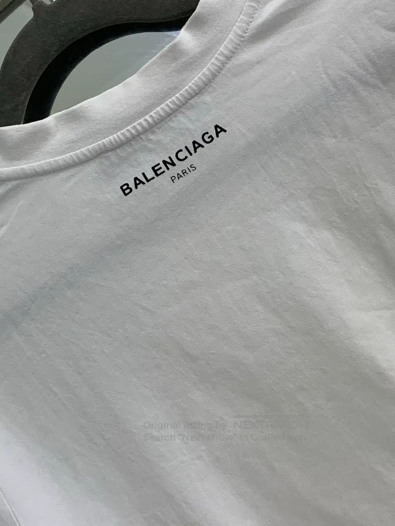 Balenciaga Balenciaga White Short Sleeve T-Shirt, Size L Size US L / EU 52-54 / 3 - 4 Thumbnail