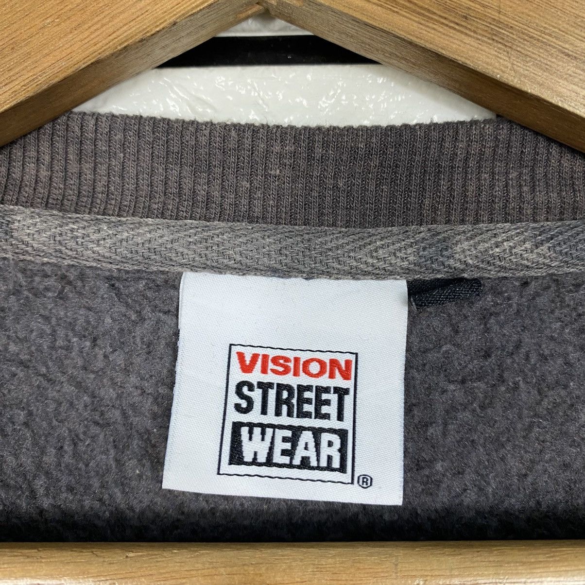 Japanese Brand Vintage Sweatshirt Vision Streetwear Sun Faded Big logo Size US M / EU 48-50 / 2 - 16 Thumbnail