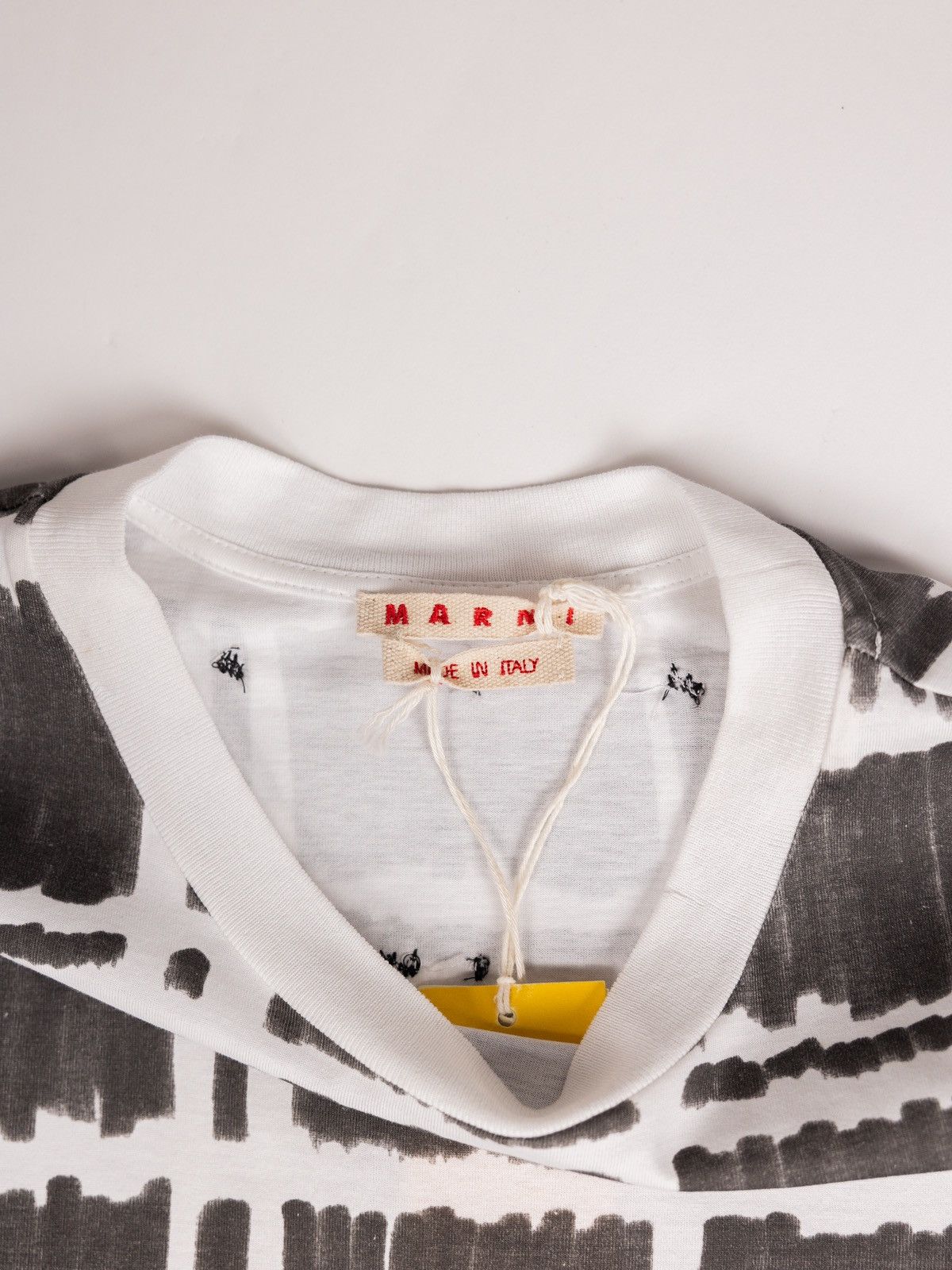Marni Marni Marker Lines Tee Size US S / EU 44-46 / 1 - 3 Thumbnail