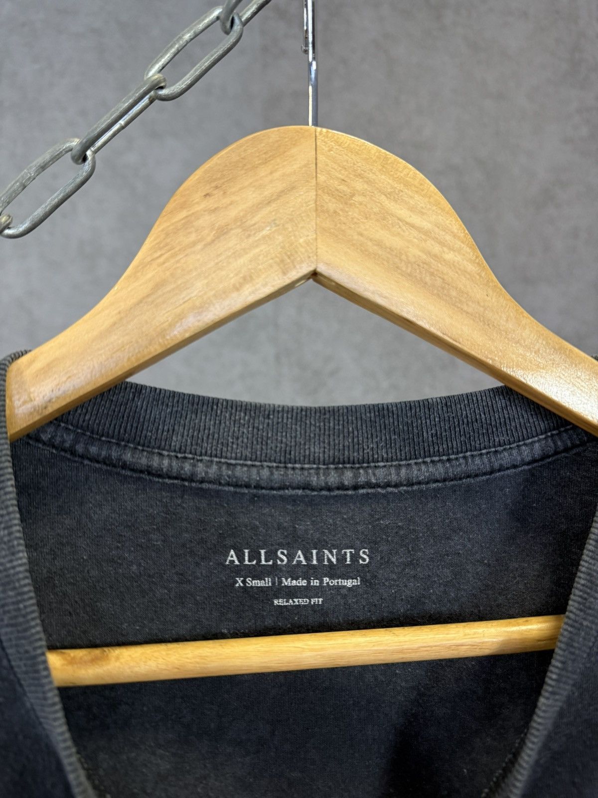 Allsaints Allsaints designer big center logo tee Size US S / EU 44-46 / 1 - 4 Thumbnail