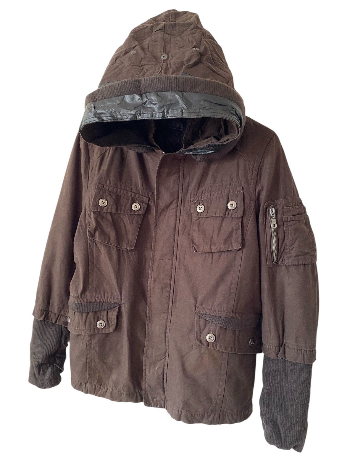 GOSTAR DE FUGA × If Six Was Nine × Von Dutch Von Dutch Multi Pocket Jacket Hooded Bono Style Size US M / EU 48-50 / 2 - 1 Thumbnail