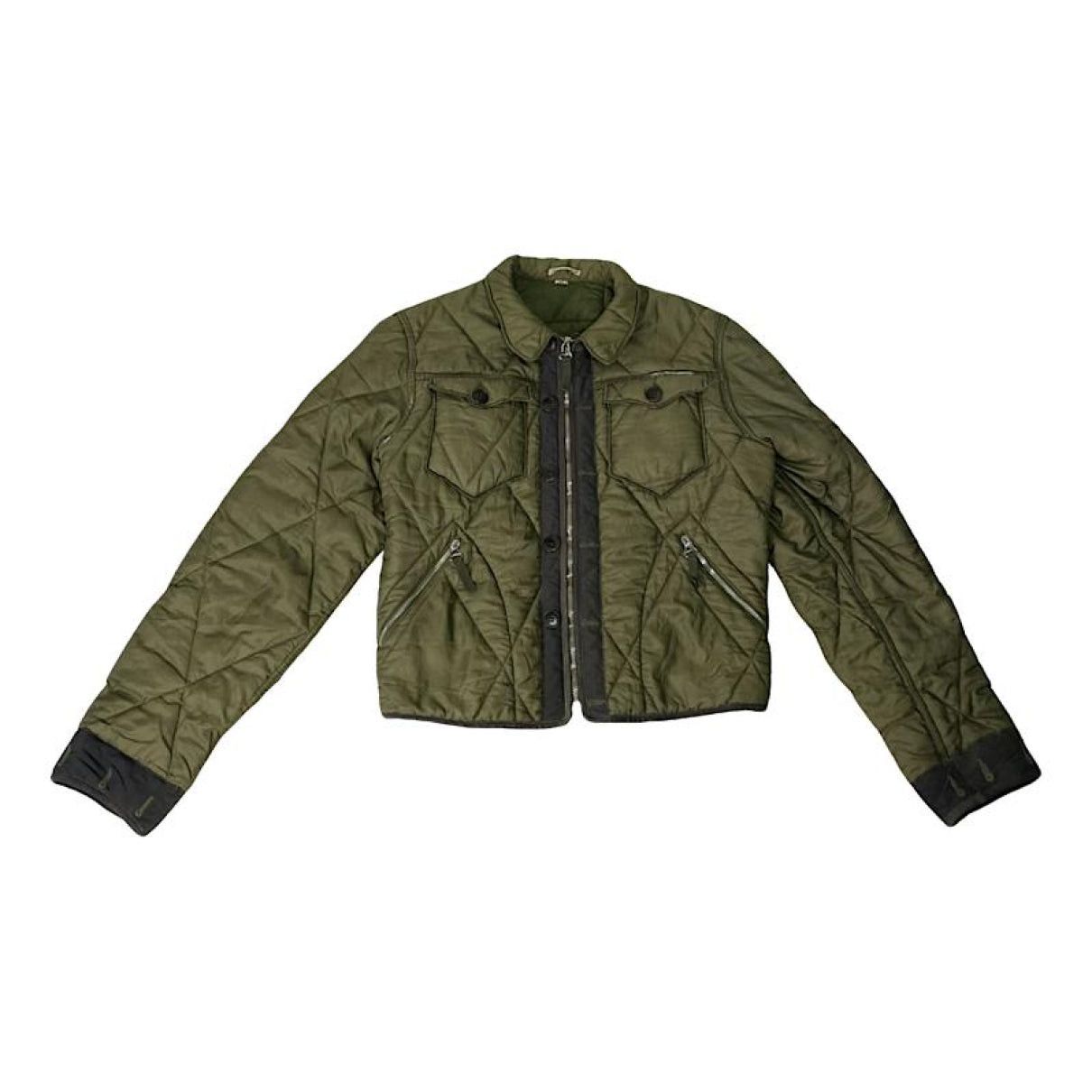 Jean Paul Gaultier Khaki Polyester Jacket Size M / US 6-8 / IT 42-44 - 1 Thumbnail