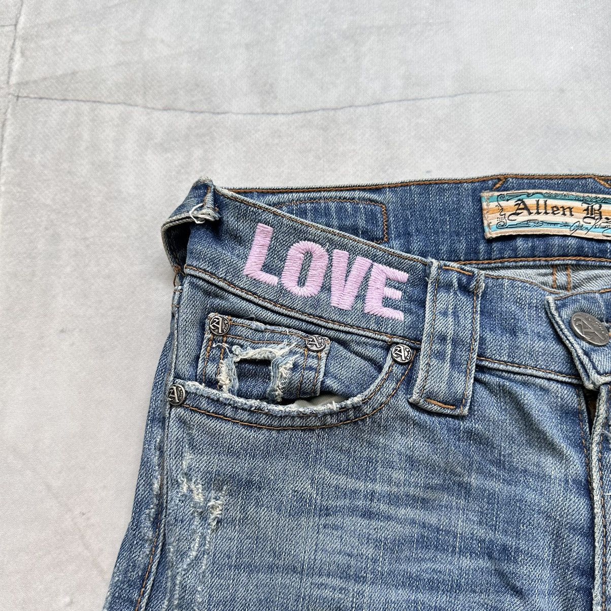 Hysteric Glamour × Undercover Y2K Allen B Hysteric Glamour Style Punk Jeans Ed Hardy Vibe Size 25" / US 0 / IT 36 - 7 Thumbnail
