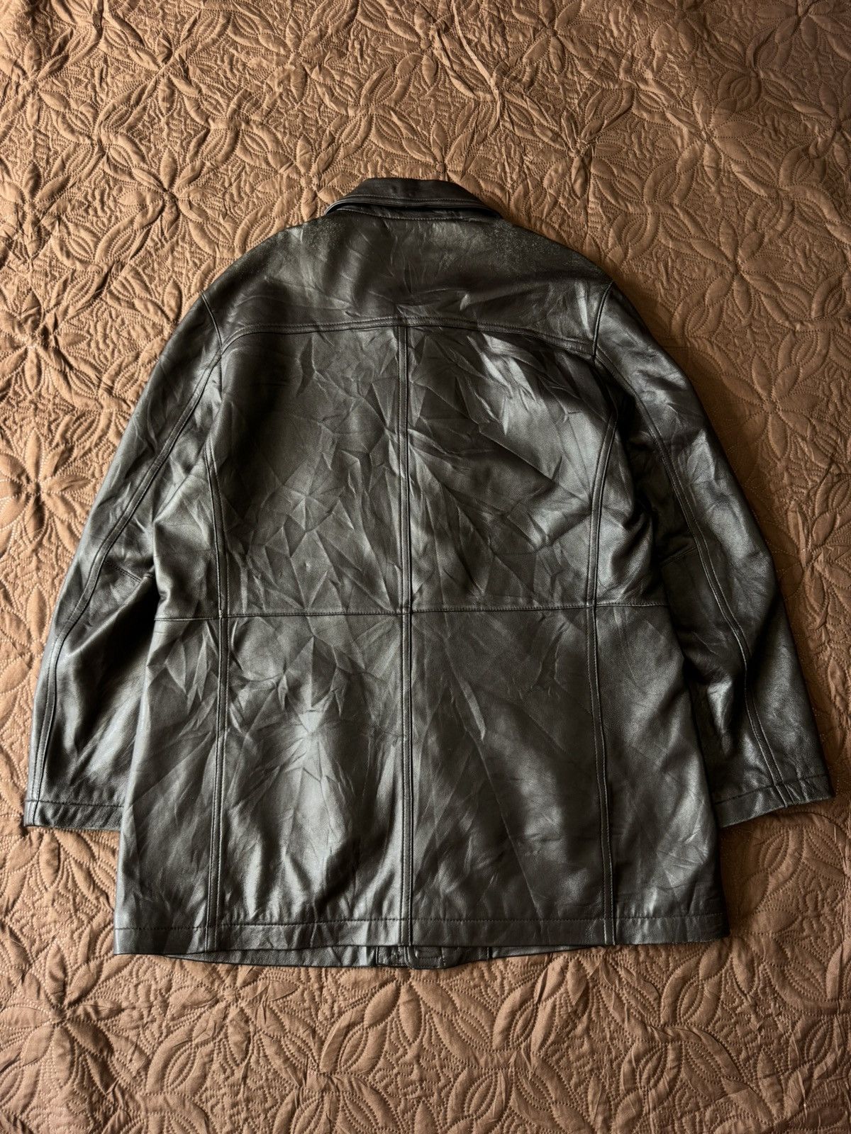 Balmain BALMAIN PARIS LEATHER COAT Size US L / EU 52-54 / 3 - 2 Thumbnail