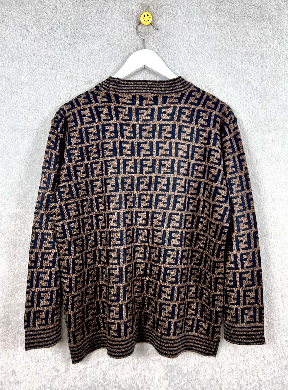 Fendi Fendi Zucca Knit Sweater Size US L / EU 52-54 / 3 - 5 Thumbnail
