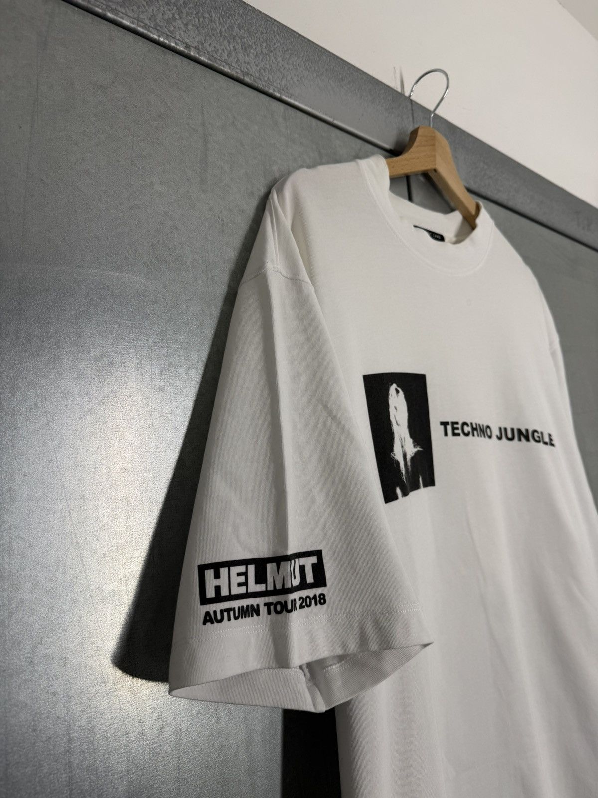 Helmut Lang Helmut Lang Techno Jungle T-Shirt Size US L / EU 52-54 / 3 - 4 Thumbnail
